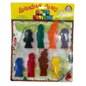 Berenstain Bears Super Crayons Bear crayons